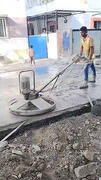 Road Construction Work | Ajax Self Loading Concrete Mixer | Concrete Mixing & Pouring Process. #road