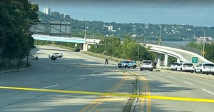 Coroner: Motorcyclist dies following two-vehicle crash along Columbia Parkway