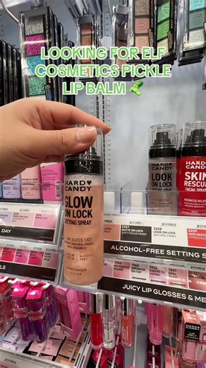 Looking for elf cosmetics dill pickle lip balm #elfcosmetics #lipbalm #picklelover #hardcandy #shopping @e.l.f. Cosmetics @Hard Candy
