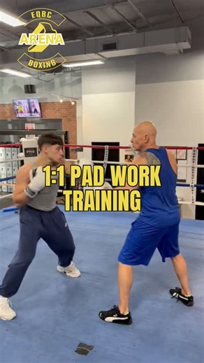 🥊 BENEFITS OF 1:1 PAD WORK TRAINING AT EQBC ARENA BOXING 🔥 PERSONALIZED ATTENTION — ONE-ON-ONE COACHING TO FOCUS ON YOUR FORM, TECHNIQUE, AND GOALS. 💪 FASTER RESULTS — TARGETED TRAINING THAT BUILDS POWER, SPEED, AND ENDURANCE MORE EFFICIENTLY. 🎯 SHARPENS TECHNIQUE — REFINE FOOTWORK, DEFENSE, AND COMBOS WITH REAL-TIME FEEDBACK. ⚡ BOOSTS REACTION TIME — IMPROVE TIMING, PRECISION, AND STRATEGY LIKE A PRO. 🧠 BUILDS CONFIDENCE & FOCUS — GAIN MENTAL TOUGHNESS AND LEARN TO STAY LOCKED IN UNDER PRE