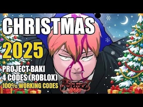 PROJECT BAKI 4 CODES [🎁CHRISTMAS 2025] | ❄️ ROBLOX CODES 💎