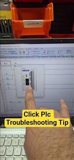 Click Plc Troubleshooting #automation #electrical #plc #tech #plc_programming