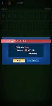 Microsoft Solitaire Collection FreeCell Easy 07.26.2026