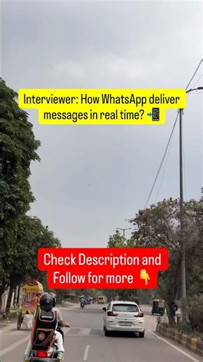 WhatsApp System Design: Subscribe for more🙌