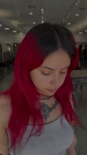 Root retouch: 6 month grow out edition @KutHausSalon ❤️‍🔥🫡 #fyp #foryoupage #hairtok #inspo