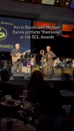 The Bacon Brothers - Kevin Bacon and Michael Bacon - open the SCL (Society of Composers & Lyricists) Awards with a performance of “Footloose” | Deadline Hollywood