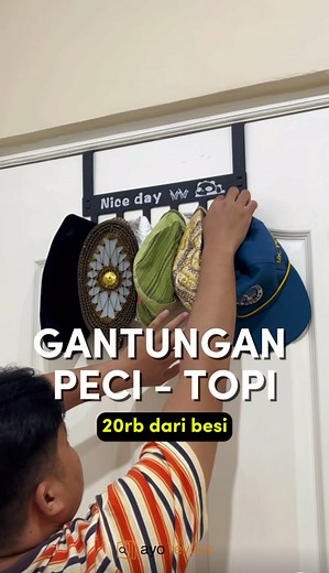 Gantungan Peci Multifungsi dengan Harga Terjangkau