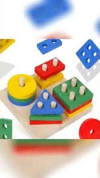 Montessori Wooden Blocks That Make Kids Smarter While Playing