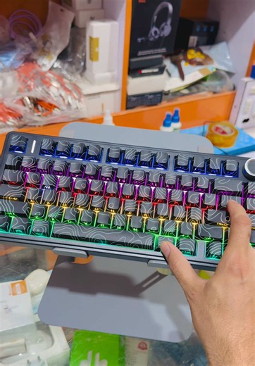 Aula F75 Mechanical Keyboard — Wireless Bluetooth & Wired Modes