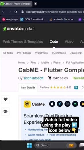 Build a Complete Uber-Like Taxi App with Flutter & CabME (Start to Launch)