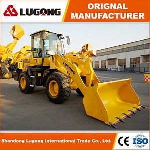 [Hot Item] New Arrival Lugong Mini Model ISO Certificate Compact Wheel Loader