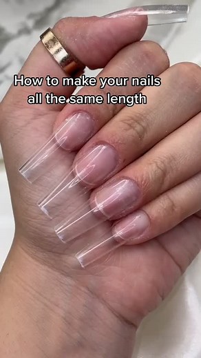 Measuring Nails for Perfect Length | Nail Tutorial