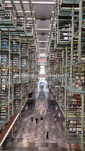 Luis Arturo Sanchez | It’s giving interstellar 🪐 no but seriously, I think about this library in Mexico City at least twice a day. Arguably one of the most... | Instagram