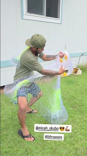 how to throw net hawaiian style