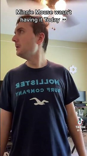 Minnie Mouse Was Upset