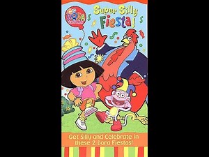 Opening to Dora the Explorer: Super Silly Fiesta! 2004 VHS (Promotional Copy)