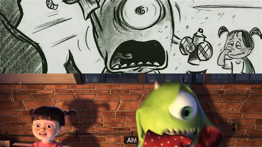 【怪兽公司】从脚本到成片 | 皮克斯动画工作室 Monsters, Inc. | Pixar