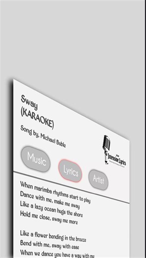 Sway • Michael Buble • 🎧🎼🎼🎼🎤