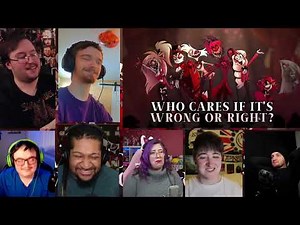THANK YOU AND GOODNIGHT - (A Farewell Song from the Pilot Cast of Hazbin Hotel!) REACTION MASHUP