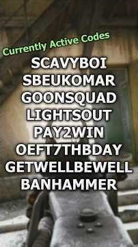 The Latest on Tarkov's Promo Codes! #tarkov #eft #gaming #shorts