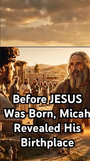 Did you know the exact city of Jesus' birth was predicted 700 years early? #jesus #BibleProphecy