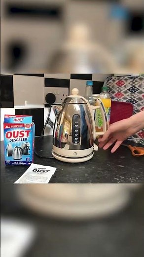 How to descale Dualit kettle with Oust All Purpose Descaler