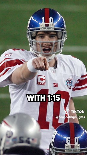 Eli Manning's Iconic Super Bowl Play Highlights