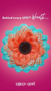 1.6K views · 17 reactions |  Our GORGEOUS flower wreaths start with the Unique in the Creek Large (or Small) Wreath Board + Materials from Unique in the Creek!  Make sure to subscribe to our YouTube channel, which includes our Petal Technique and Flower Tutorial Playlists! This is a FANTASTIC resource you don't want to miss! #crafting #wreath #wreathmakers #makersgonnamake | Unique in the Creek Ltd. | Facebook