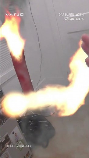 Playing With Fire in Mixed Reality
