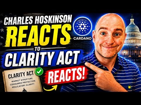 ADA CARDANO - CHARLES HOSKINSON SPEAKS OUT AGAINST CLARITY ACT!