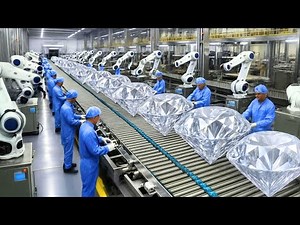 Inside The Diamond Factory: From African Mines To Billion-Dollar Jewelry! Full Factory Process