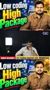 Low coding High Package | Best Dynamics 365 Institute in Hyderabad | Dynamics 365 Jobs | CYC