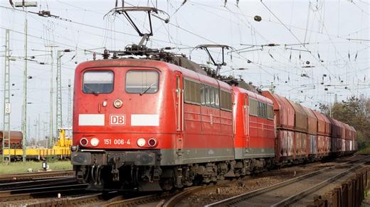 4K｜BR151 全面巡检与启动流程   慕尼黑北调车场司机室前方展望