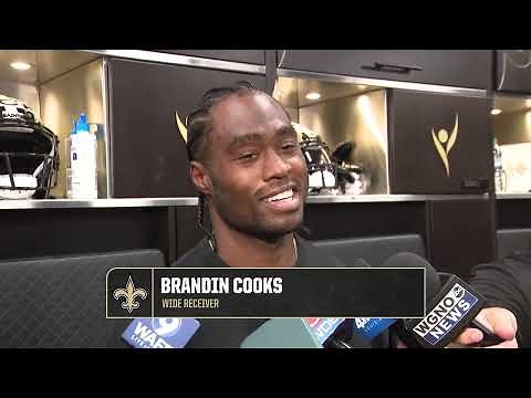 Brandin Cooks on offensive system, WR room | 2025 Saints OTAs