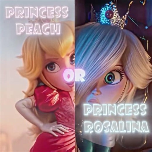 Princess Peach and Rosalina #tiktokedit