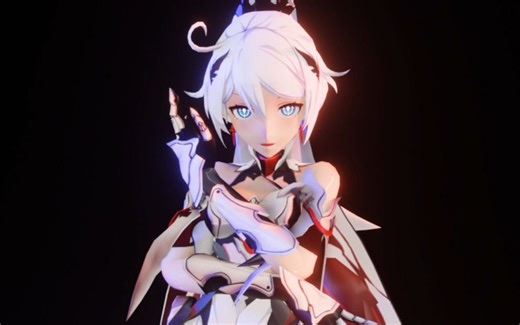 【MMD】【ALIEN】【琪亚娜】超级可爱又帅气的薪炎琪宝