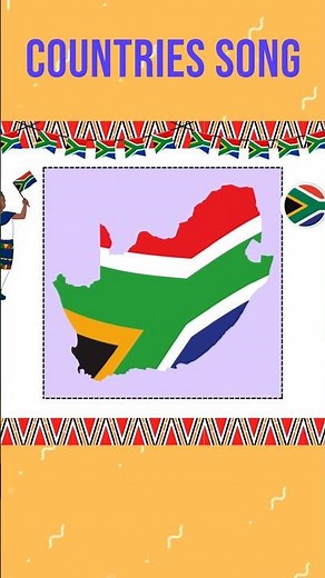 🌍 Countries & Flags Song for Kids | Learn Country Names with Fun Music #shorts