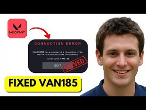 How to Fix Valorant VAN 185 Error ✅ EASY (2025 UPDATED Guide)