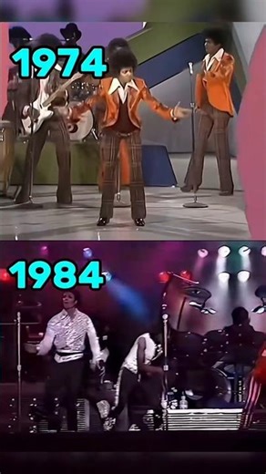 MICHAEL JACKSON- DANCING MACHINE 1974 VS 1984 ♥️💫