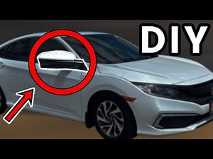 DIY 2016-2021 Honda Civic Side Mirror Removal | How To Remove Honda Civic Side Mirror