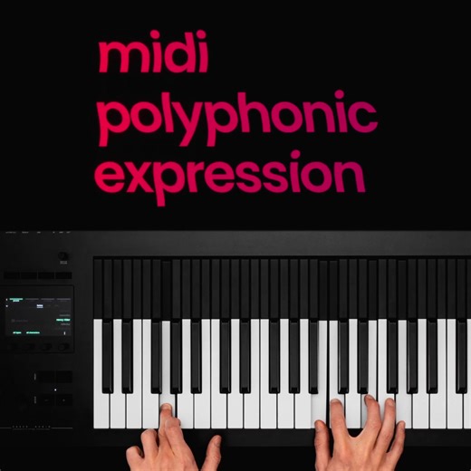 Haven’t met Osmose, the most expressive synth? 🖐️ Next-gen keyboard reacting to gestures 🎼 Built-in engine with 500 MPE presets 🎹 Standalone & controller modes 💡 Easy to learn | Expressive E