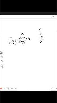 Newton's - Calculate Tension in String | Gr.11 and Gr.12 Physics #physics #grade12 #grade11