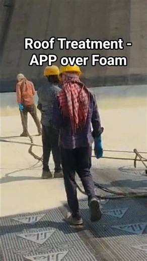 Roof Treatment - APP over Foam.