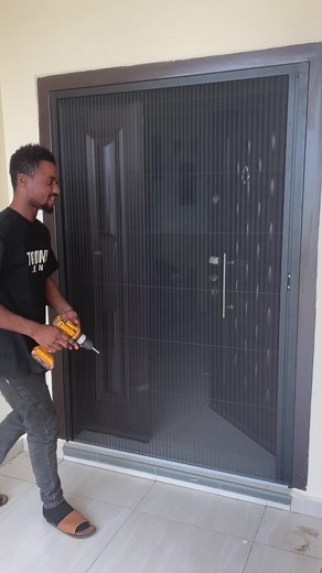 Say Goodbye to Mosquitoes with our Sliding Door Mosquito Net