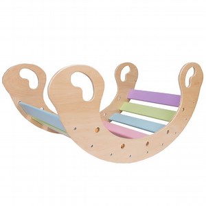 Buy Our Little World Wooden Sensory Rocker & Play Gym | Baby bouncers and swings | Argos