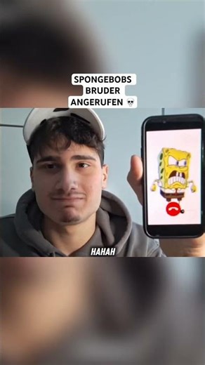 Am Ende 😱 #spongebob #anruf #shorts