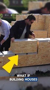 1.6M views · 10K reactions | This House Assembles Like a Giant LEGO Set This house assembles like a giant LEGO set, thanks to a Belgian startup’s innovative system using interlocking insulated wooden blocks. No nails or heavy tools needed—just stack and build. It’s fast, eco-friendly, and cost-efficient, revolutionizing modern home construction. credits:@FDBites /YT,@Gablok-maison-kit /YT #ModularHomes #EcoFriendlyLiving #HomeInnovation #house #legosets | OnyN News | Facebook