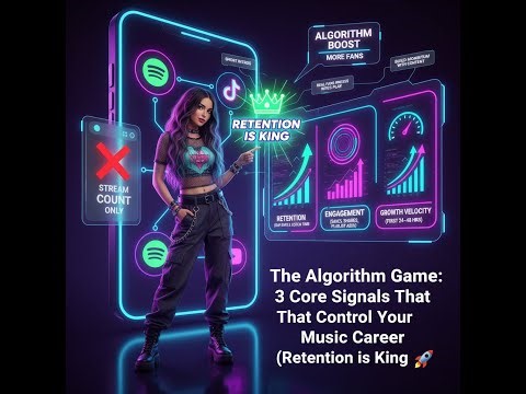 The Algorithm Game: 3 Core Signals That Control Your Music Career 🚀 (Retention is King)