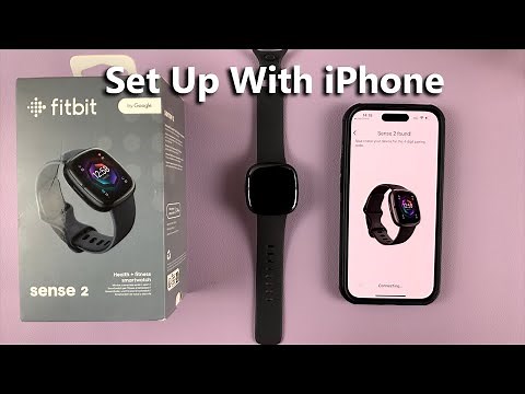 How To Set Up Fitbit Sense 2 With iPhone | First Time Setup