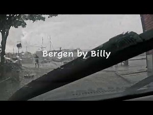 Bergen Norway. ☀️🌧️ 5-Minute Weather Twist in Bergen, Norway | Sun to Rain in a Flash!